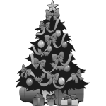 Weihnachtsfeier Christbaum